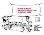 Blank Tyvek Banner - 3 x 8