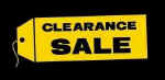 Clearance Sale Banner - 3 x 8