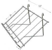 Small Sloping Gridwall Wire Shelf