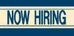 Now Hiring - 3 x 8