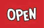 Open Banner - 3 x 5