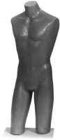 Men's torso form is available in suntan or black and your choice of three base types.